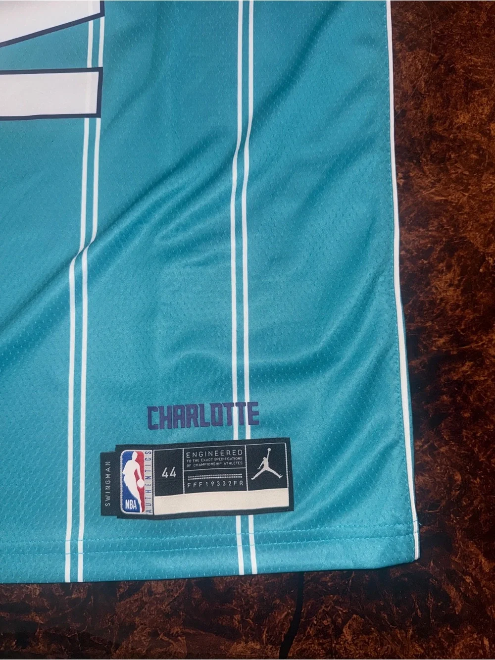 Lamelo ball Jordan Teal & White Ball #2 Retro Basketball Jersey